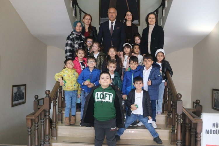 Minik öğrencilerden anlamlı proje