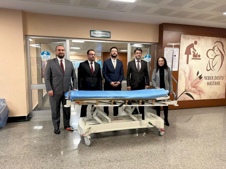 Devlet Hastanesi’ne destek