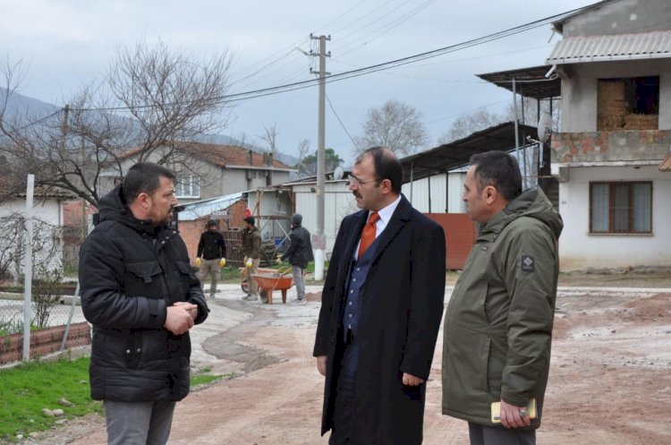 Kaymakam Erdinç Dolu’dan Abdiağa Köyüne ziyaret
