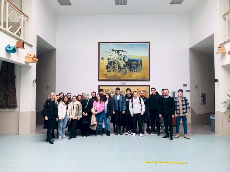 Öğrenciler Tarımsal Değerler Müzesi’ni gezdi