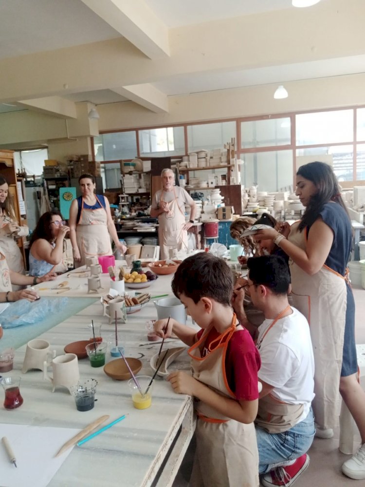 Seramik etkinliği düzenlendi