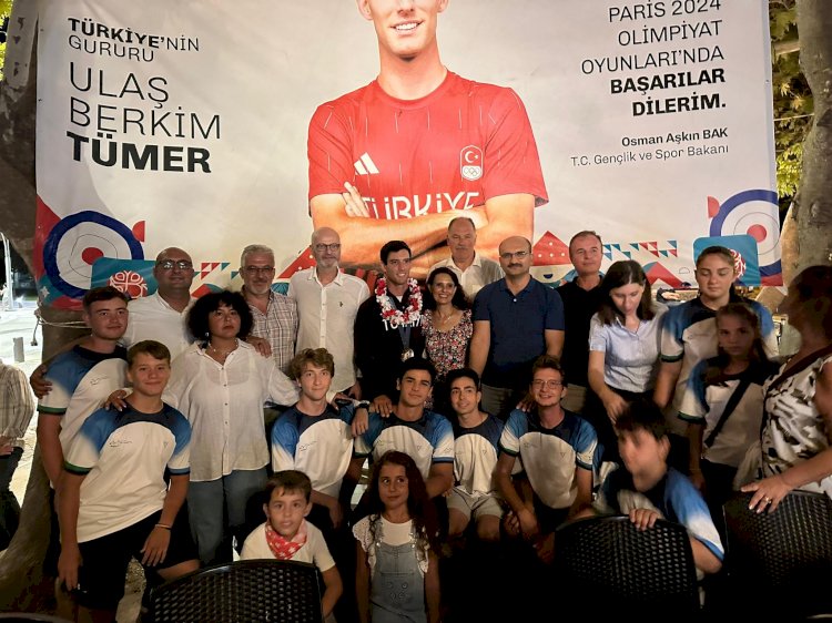 Ulaş Berkim Tümer memleketinde coşkuyla karşılandı