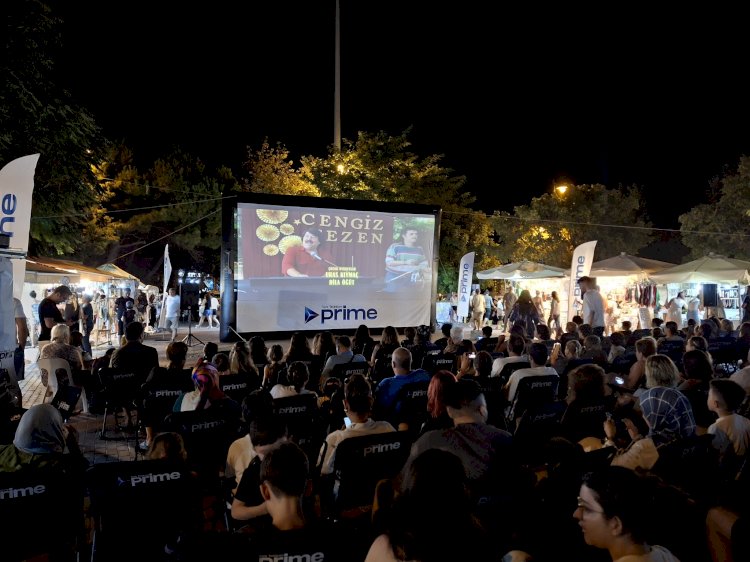 Açık Hava sinemasına büyük ilgi