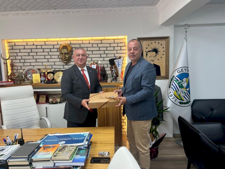 Başkan Semizoğlun’dan, Başkan Oruçoğlu’na ziyaret