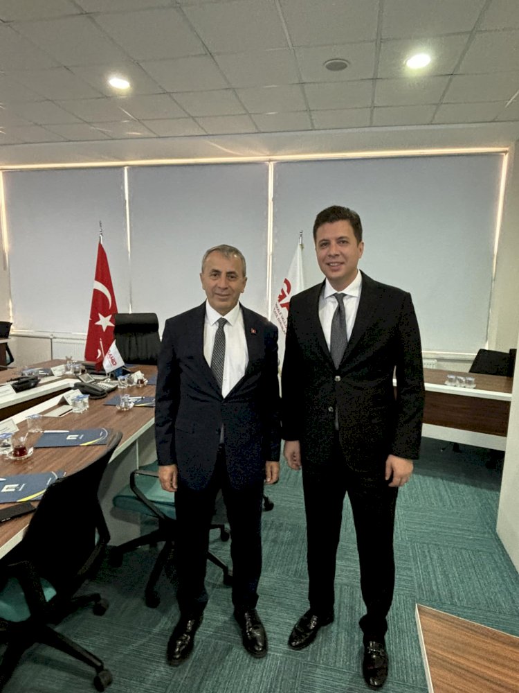 Kaymakam Kızılgüneş’ den Emniyet Müdürü Kenan Kurt’a Ziyaret